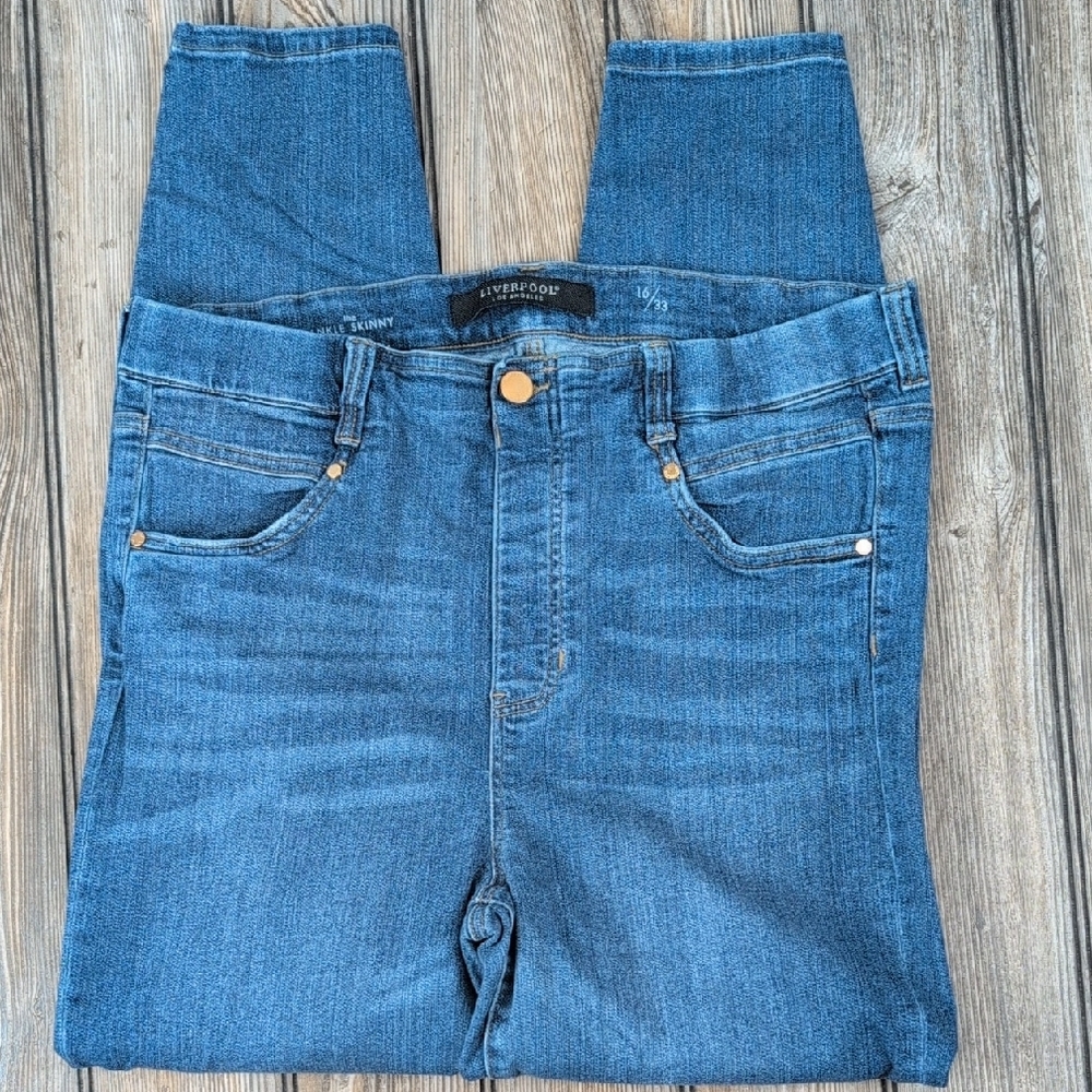 Liverpool Los Angeles "The Skinny" Jeggings - Size 16/33